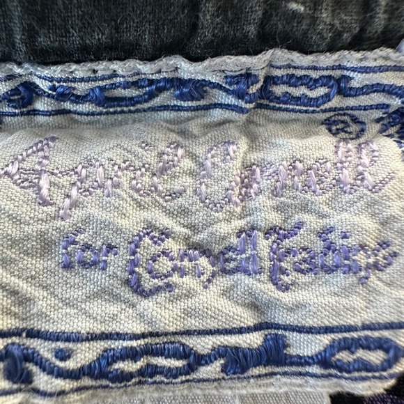 Vintage April‎ Cornell Floral Maxi Skirt Dark Fairy Whimsigoth Romantic M - Picture 3 of 10